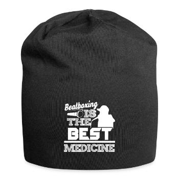 Beatboxing Beatboxing Is The Best Medicine - Jersey Beanie - black - Front