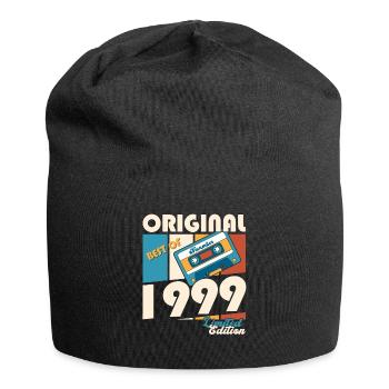 24e anniversaire novembre Vintage 1999 cassette - Bonnet en jersey - noir - Devant