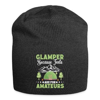 Camping et randonnée Tente de camping Glamper Glamping - Bonnet en jersey - charbon - Devant