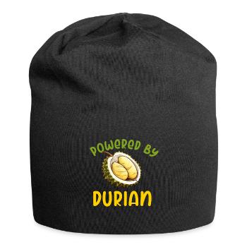 Durian Fruchtliebhaber Lustige Durio Zibethinus Männer - Jersey-Beanie - Schwarz - Vorne