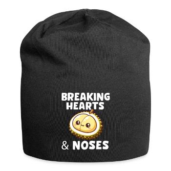 Durian Fruchtliebhaber Lustige Durio Zibethinus Männer - Jersey-Beanie - Schwarz - Vorne