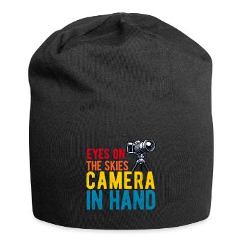 Astrophotography Astrophotographer Astronomy - Jersey Beanie - black - Front