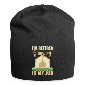 Glamping Équipement de camping Tente de camping Glamper - Bonnet en jersey - noir - Devant