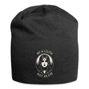 Lilith Demon Gothic Mythology Folklore Satanic - Jersey Beanie - black - Front