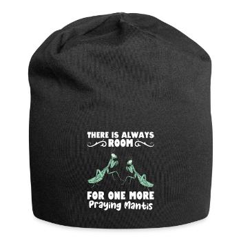 Insekt Entomologe Entomologie Gottesanbeterin - Jersey-Beanie - Schwarz - Vorne