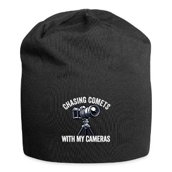 Astrophotography Astrophotographer Astronomy - Jersey Beanie - black - Front