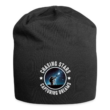 Astrophotography Astrophotographer Astronomy - Jersey Beanie - black - Front