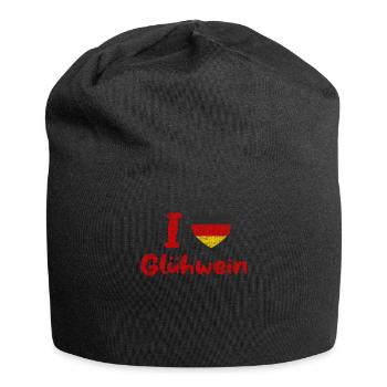Deutschland I Liebe Deutschen Glühwein X-Mas - Jersey-Beanie - Schwarz - Vorne