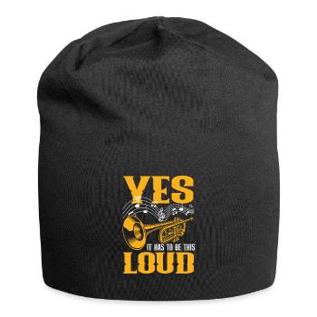 Trumpet Trumpeter Trumpet Player - Jersey Beanie - black - Front