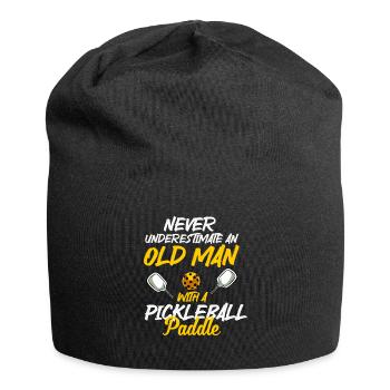 Federball - Jersey-Beanie - Schwarz - Vorne