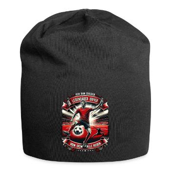 Legendärer 1994er Jahrgang Fussball Geschenk - Jersey-Beanie - Schwarz - Vorne