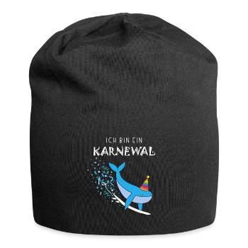 I'm a Carnival, Carnival, Confetti, Surfing, Sea - Jersey Beanie - black - Front