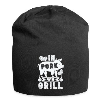 Grill Pork - Jersey Beanie - black - Front