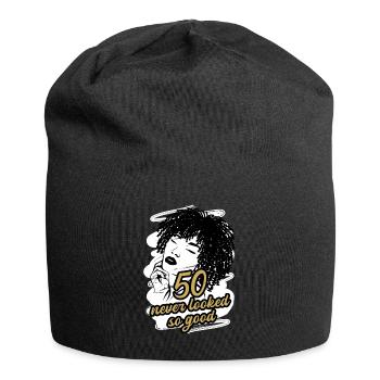 Célébration de l’âge d’or des années 50 - Bonnet en jersey - noir - Devant