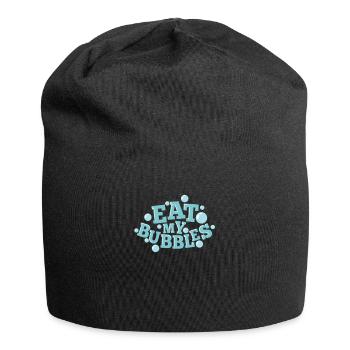 Eat my Bubbles Schwimmen Sport - Jersey-Beanie - Schwarz - Vorne