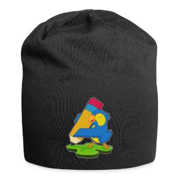 Parrot Pupil Pencil School - Jersey Beanie - black - Front