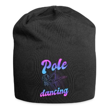 Pole dance danseuse, pole dance, pole dance - Bonnet en jersey - noir - Devant