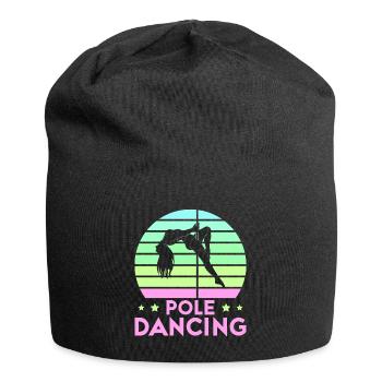 Pole dance danseuse, pole dance, pole dance - Bonnet en jersey - noir - Devant