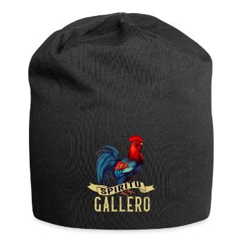 Gallero Pelea De Gallos Hombre Papá Padre Tío - Jersey Beanie - black - Front