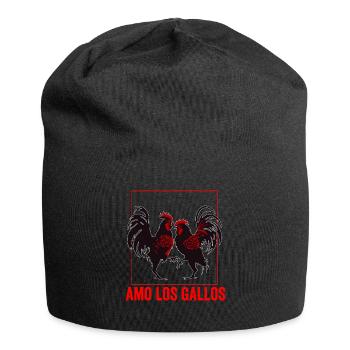 Gallero Pelea De Gallos Hombre Papá Padre Tío - Jersey Beanie - black - Front