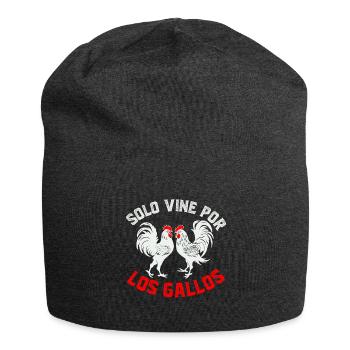 Gallero Pelea De Gallos Hombre Papá Padre Tío - Jersey Beanie - charcoal grey - Front