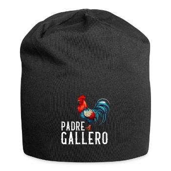 Gallero Pelea De Gallos Hombre Papá Padre Tío - Jersey Beanie - black - Front