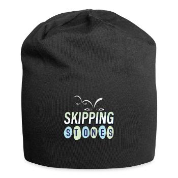Skipping Stones - Jersey-Beanie - Schwarz - Vorne