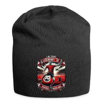 Legendärer 1962er Jahrgang Fussball Geschenk - Jersey-Beanie - Schwarz - Vorne