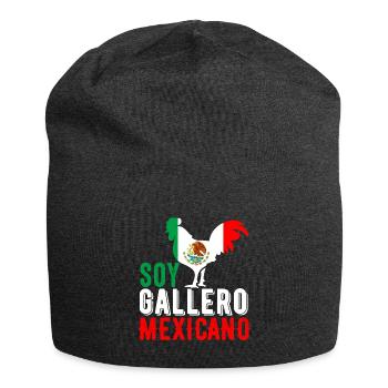 Gallero Pelea De Gallos Hombre Papá Padre Tío - Jersey Beanie - charcoal grey - Front