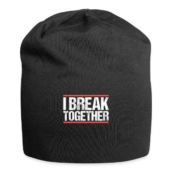 I break together Denglisch - Jersey Beanie - black - Front