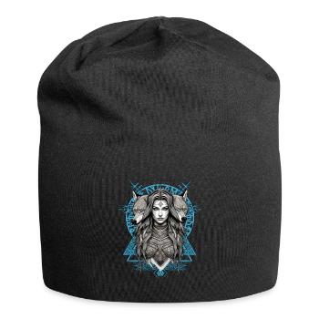 Mythologie et force La Servante du bouclier - Bonnet en jersey - noir - Devant