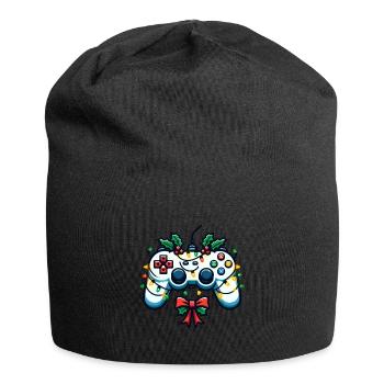 Festive Gamer Controller Holiday Gaming - Jersey-Beanie - Schwarz - Vorne