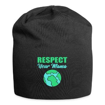 Naturliebhaber Umweltaktivist - Jersey-Beanie - Schwarz - Vorne