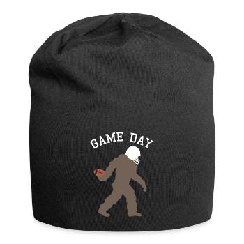 Bigfoot Quarterback Silhouette d’athlète - Bonnet en jersey - noir - Devant