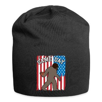 Bigfoot Patriot USA Flagge Hingucker - Jersey-Beanie - Schwarz - Vorne