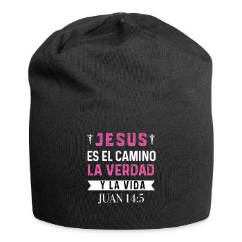 Camiseta Cristiana Para Mujer En Espanol Spanish - Jersey Beanie - black - Front