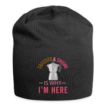 Drôles de chemises espagnoles Cafecito Cafe Español - Bonnet en jersey - noir - Devant
