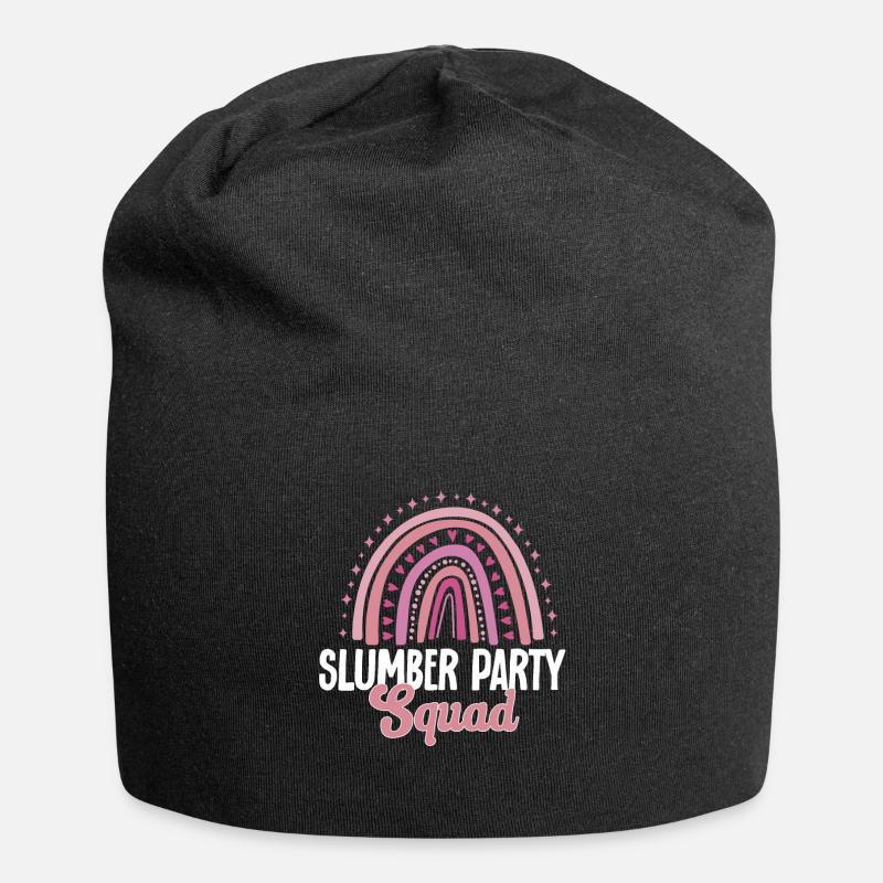 Soirée pyjama pyjama soirée pyjama - Bonnet en jersey - noir