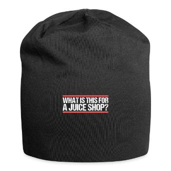 Qu’est-ce que c’est pour un magasin de jus ? Danglais - Bonnet en jersey - noir - Devant
