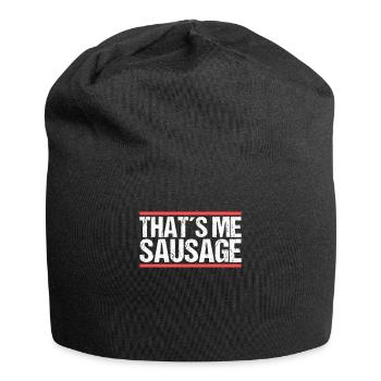 That´s me sausage. Denglisch - Jersey-Beanie - Schwarz - Vorne
