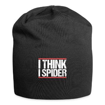 I think i spider. Denglish - Jersey Beanie - black - Front
