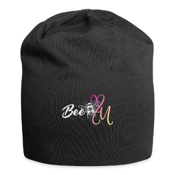 Soyez vous-même ! Confiance en soi, pensée positive, motivation - Bonnet en jersey - noir - Devant