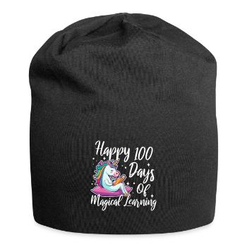 Les licornes sont géniales, donc je suis une licorne - Bonnet en jersey - noir - Devant