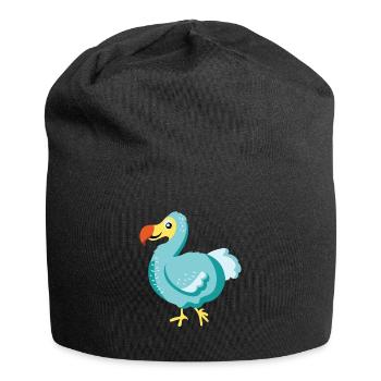 Kids Dodo Bird Little Bird - Jersey Beanie - black - Front