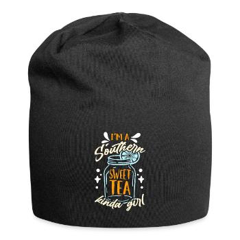 Sweet Tea I'm A Southern Sweet Tea Southern Food - Jersey Beanie - black - Front
