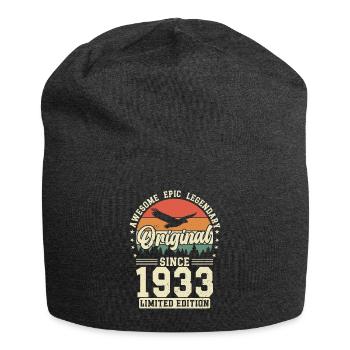 1933: Zeitlos legendär - Jersey-Beanie - Anthrazit - Vorne