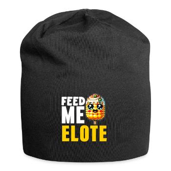 Elote Fille Femmes Elote Mexicain Maïs Nourriture Comida - Bonnet en jersey - noir - Devant