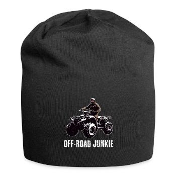 4 Roues Pour Hommes Grand-Père VTT Quad Bike Racing - Bonnet en jersey - noir - Devant