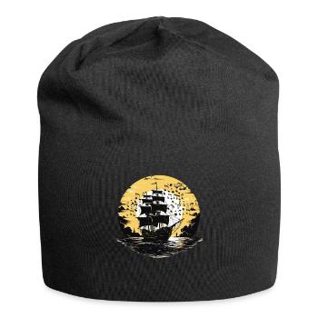 Sea Shanty Design For Loved Ones While Singing - Jersey Beanie - black - Front