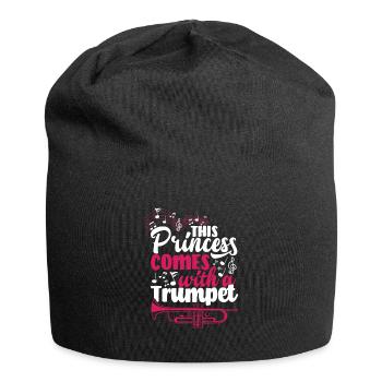Trumpet Trumpeter Trumpet Player - Jersey Beanie - black - Front